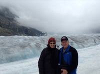 Columbia ice fields glacier